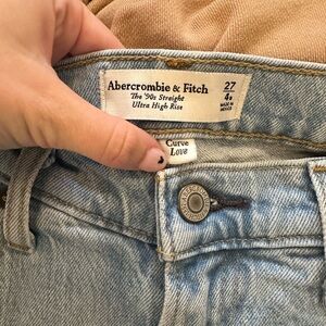 Abercrombie & Fitch Ultra High Rise Jeans